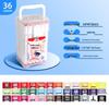 Chen MG Washable Soft-Tip Marker Set for Kindergarten and Primary Students