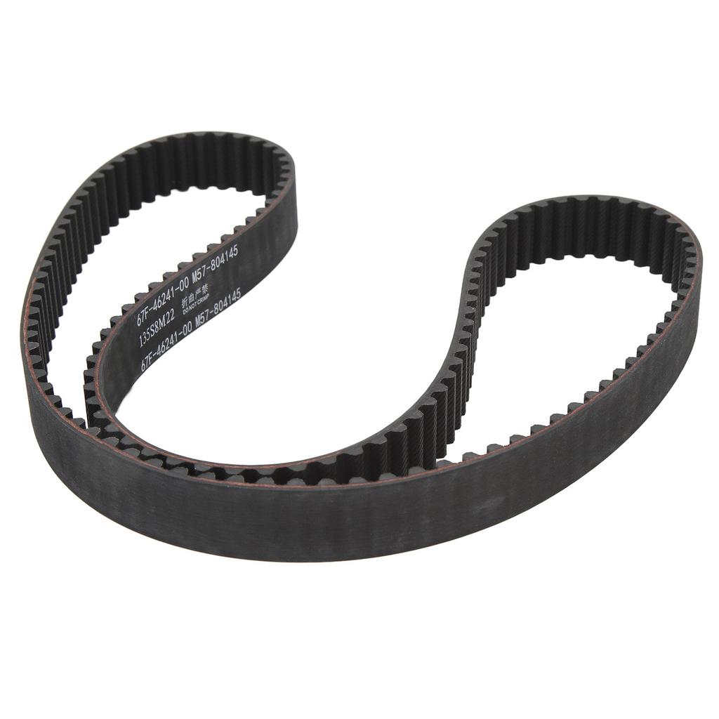 Outboard Engine Timing Belt 67F‑46241‑00 Boat Timing Belt for 75HP 80HP 90HP 100HP 115HP 4 Stroke Outboards