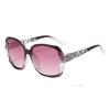 Fashion Stylish Fashion Rectangular Square Sun Protection Glasses Large Big Purple Sun Eyewear Women Adults Mirror Sunglasses Ladies Sun Protection