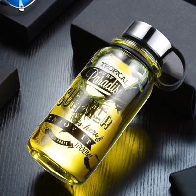 Large Capacity Glass Water Bottles Portable Leakproof Cup Outdoor Sports Camping Picnic Cycling Tour Drinking Bottle