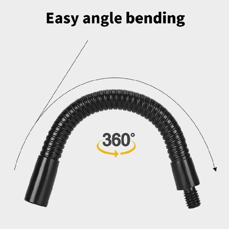 Asta di Estensione da 3/8" per Treppiedi di Supporto Microfoni, Estensore Regolabile a 360 Gradi da 18 cm Accessorio per Fotografia e Registrazione