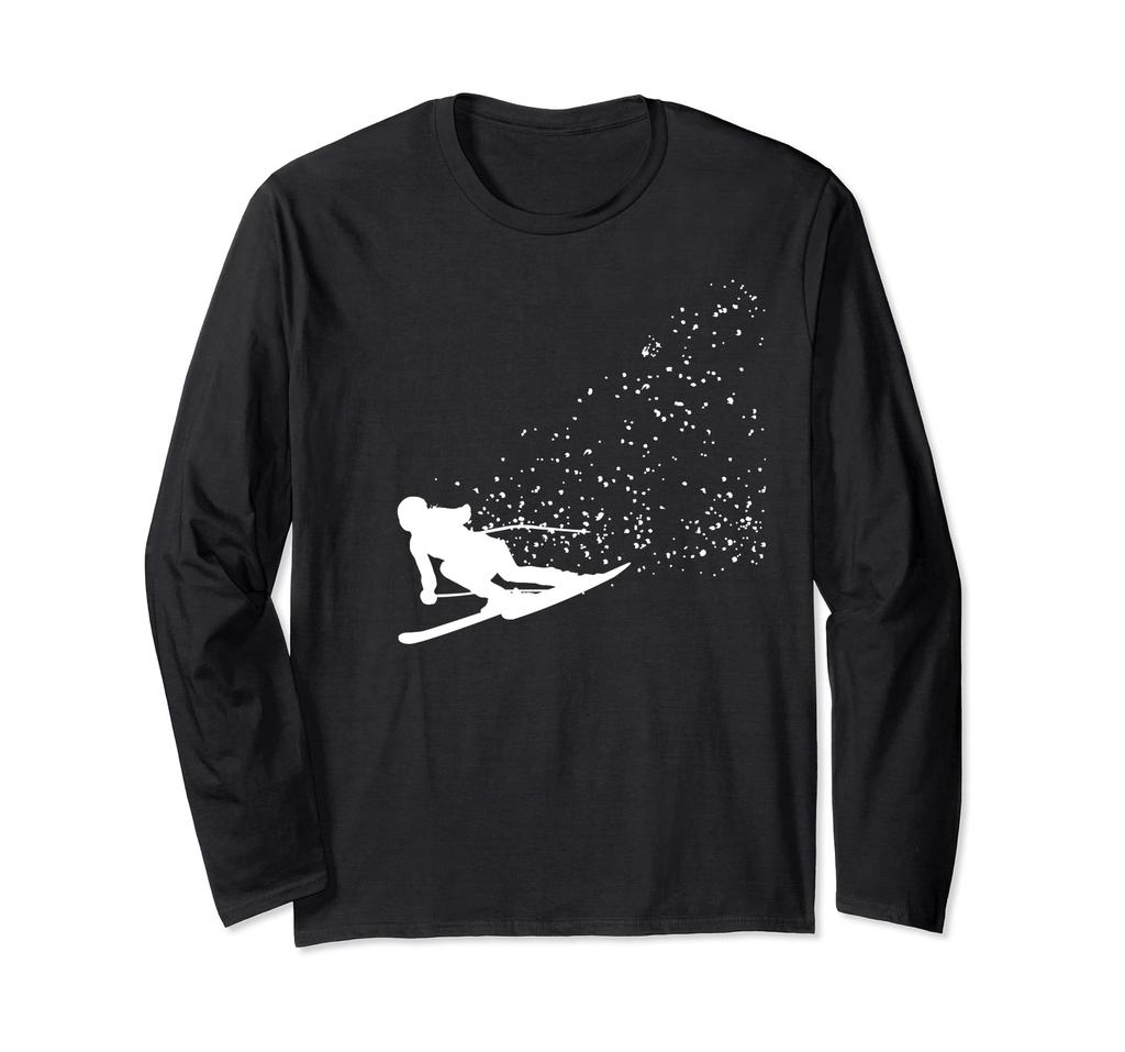 Skiing Hobby Skier Alpine Skiing Nordic Skiing Ski Club Cross Country Ski Gift Ski Lover Long Sleeve T-Shirt