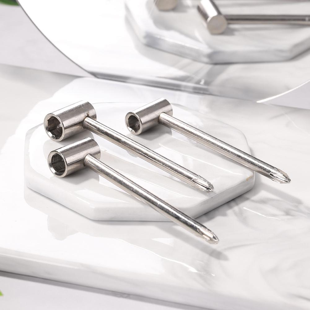3pcs Guitar Pipe Wrench Hexagon Socket 7/8/6.35mm Iron Electric Guitar Truss Rod Wrench Stringed Instruments Repair Tools