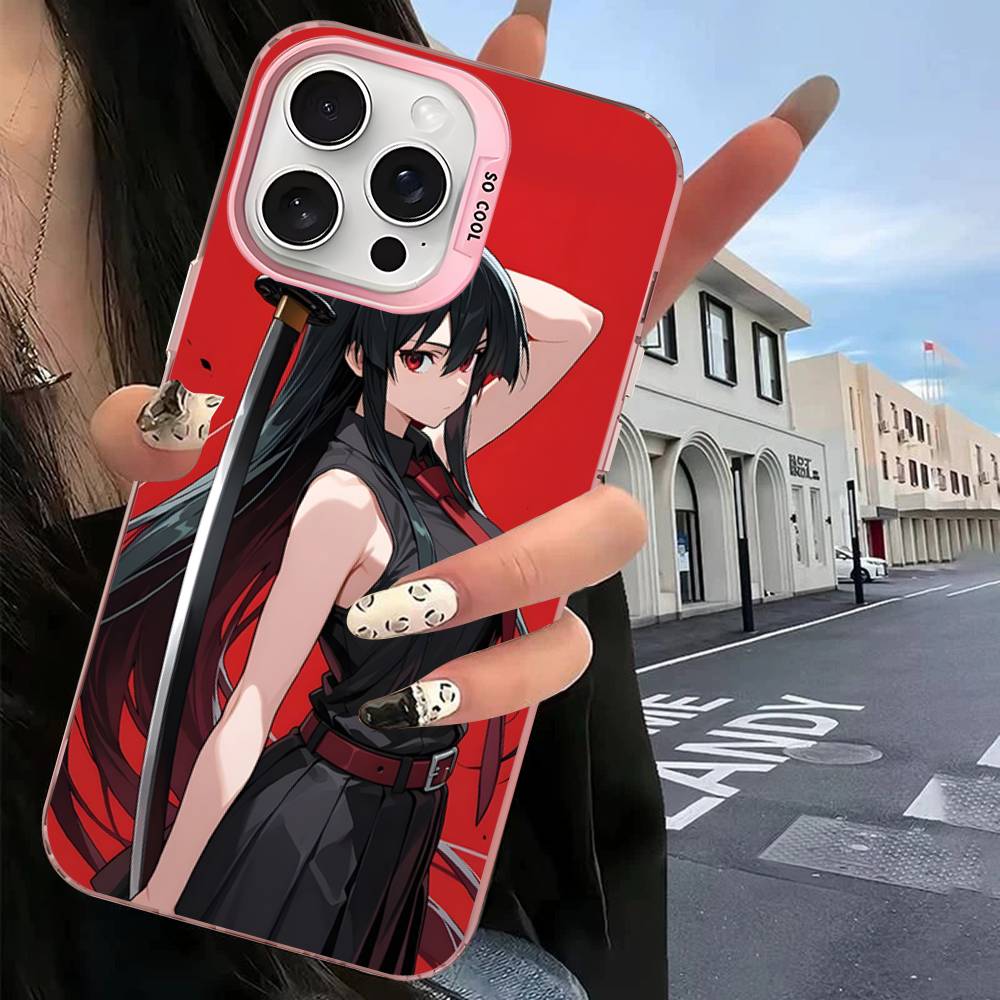 Anime Akame Ga Kill! Phone Case For iPhone 17 16 15 14 13 12 11 Pro MAX Matte Shockproof Back Anti Fall Matte Cover