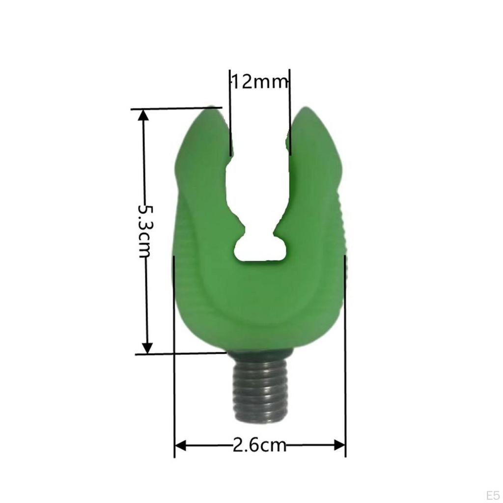 Carp Fishing Rod Rest Butt Clamp Portable Gripper Luminous