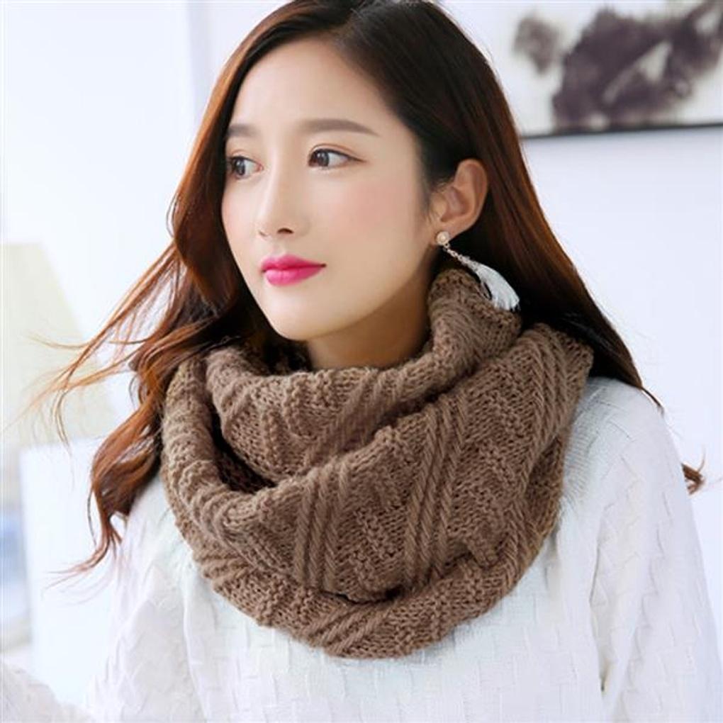 Nines Knit Neck Warmer (Cocoa) Winter Neck Warmer