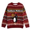 Wallace and Gromit Unisex Adult Feathers McGraw Christmas Jumper