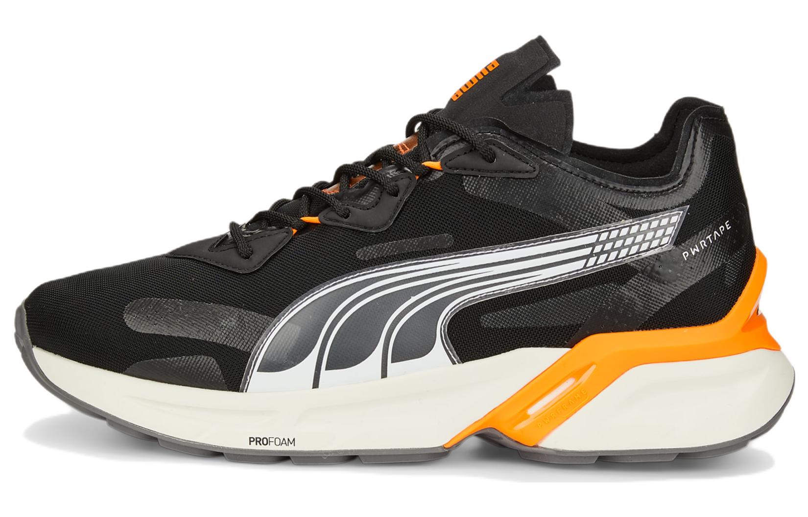 PUMA Pwrframe Aerogram Blaze Black Vibrant Orange 387038-02 42
