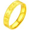 Vietnamese Gold-Plated Four-Leaf Clover Ring for Girlfriend - Student Jewelry