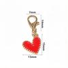 29x13mm 10pcs with Lobster Clasps Enamel Heart Charms DIY Jewelry Making Accessories for Earrings Bracelet Necklace Findings