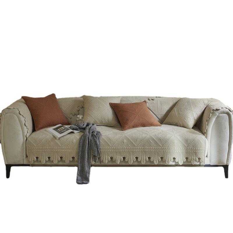 Подушка для дивана из скандинавского мытого хлопка — фото 9