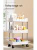 Compact Multi-Tier Storage Rack for Kitchen, Bathroom, and Living Room