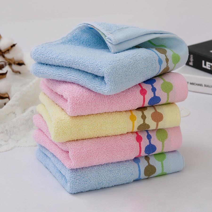 Plaid Cotton-Polyester Hand Towel - Soft, Absorbent, Ideal for Home & Hotel Use