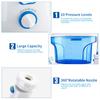 Water Oral Irrigator for Teeth Water Flosser Water Flossing Waterproof Teeth Cleaner 10 Pressure Levels Electric Water Flosser with 600mL Water Tank