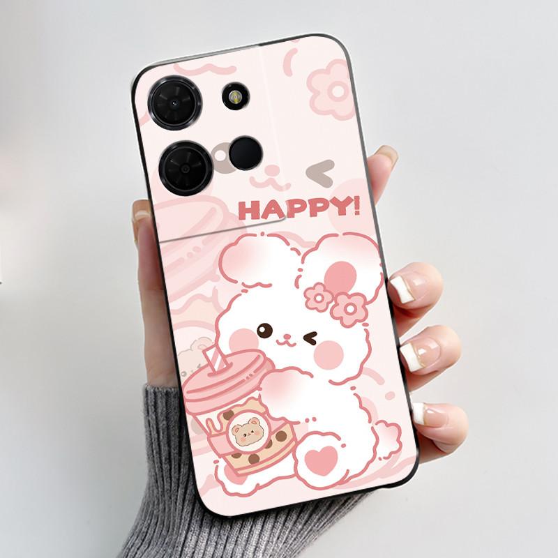 Bright New Pattern Anti-scratch Black Casing For TCL 503 Pattern Cover For TCL K32 5G (T513W)/TCL K33 5G (T513Z) Soft Case