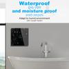 40A Tuya Smart Home WiFi Water Heater Air Conditioner Touch Button Wall Switch App Remote Control Voice Timing Via Alexa Google