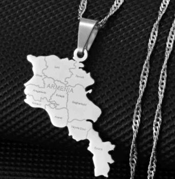 European and American cross-border various maps, city pendants, necklaces, femininity personalized stainless steel necklaces 55cm