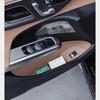 Pentru Cutie de depozitare laterală ușă mașină W214 din piele Organizator de depozitare pentru slotul ușii frontale a mașinii pentru Mercedes-Benz Clasa E W214 E300L E260