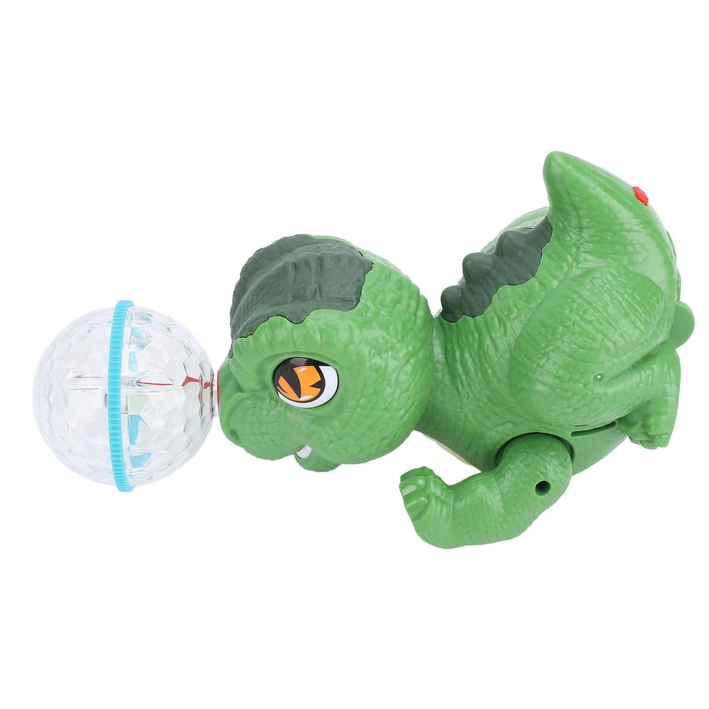 Elektrisches Dinosaurierspielzeug Realistisches Elektrisches Spielzeug Rotierender Ball Dinosaurierspielzeug mit Musik und Licht für Chi