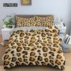 Bedspread Cover Leopard Print Pattern Bed Ensemble Microfiber Print Pattern Bedspread Cover Wild Animals for Kids Teens Men Women Bedroom Decorations