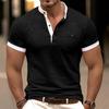 Men's Short Sleeve Round Neck T-Shirt Men's Base Shirt Men's Short Sleeve Casual Top