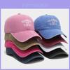 Alphabet Embroidered Baseball Cap With Adjustable Strap For Casual And Outdoor Wear
