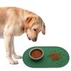 Anti Overflow Pet Bowl Mat Silicone Dog Drinking Pad Portable Cat Placemat for Dog Cat