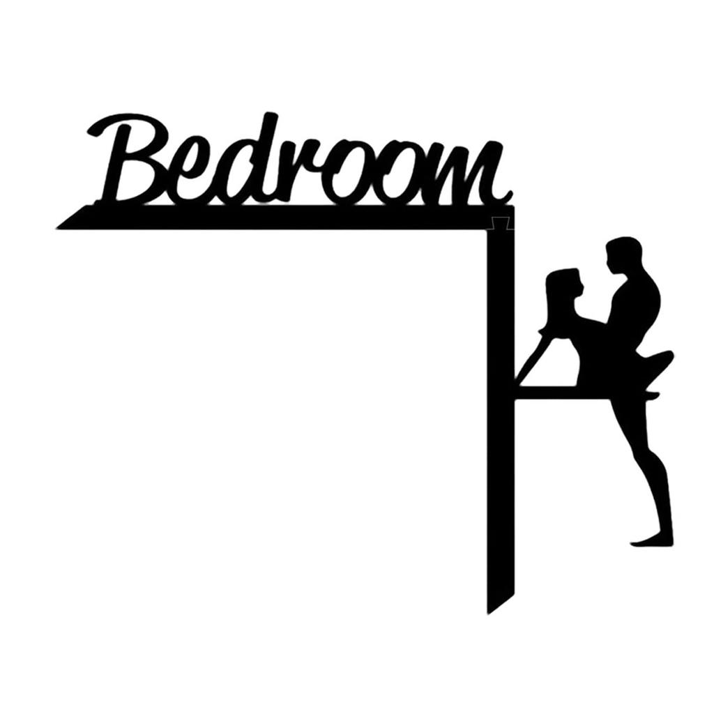 2022 Fun Corner DIY Stitching Decor The Door Wooden Living Room Wall Decoration Ornaments