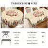 Vintage Christmas Tablecloth Rustic Santa Claus Snowman Table Cover Christmas Decorations for Home 2026 Gifts Navidad New Year