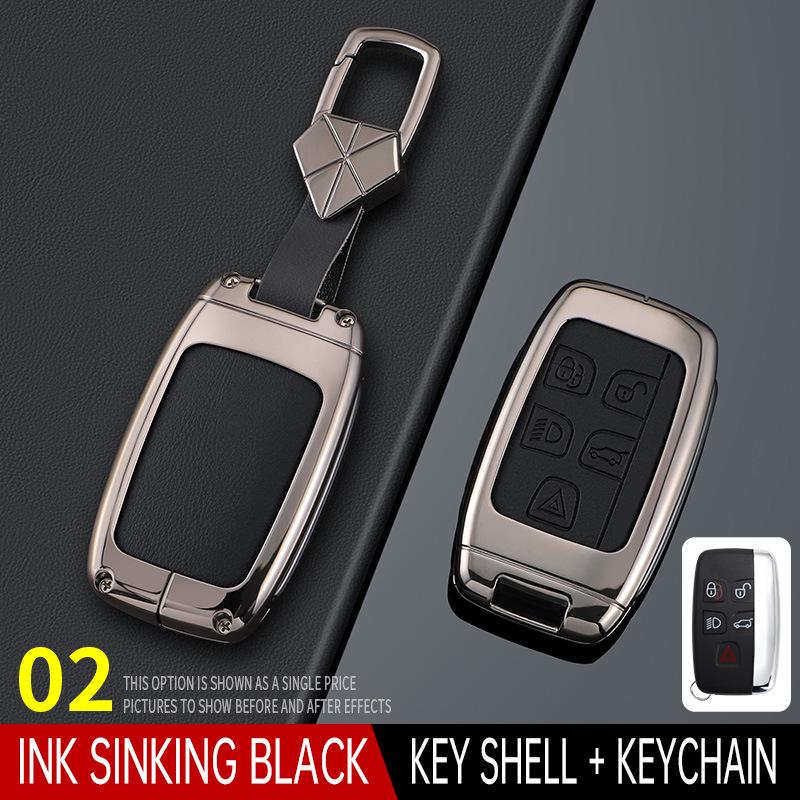 Luxury Key Case for Land Rover: Compatible with Range Rover, Defender, Evoque, Discovery Sport, and Velar Models