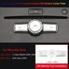 3x For Mercedes Benz C GLK W204 X204 Car Center Console Volume Switch Cover Trim
