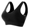 Plus Size  Women Yoga Sport Bra Breathable Fitness Running Active Vest Padded Crop Tops Underwear Gym Yoga Top Bras