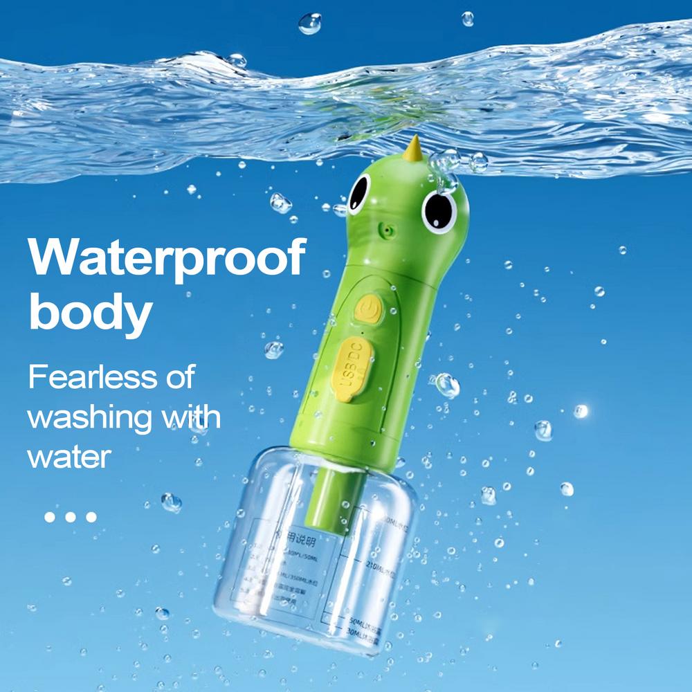Cat Soap Foaming Dispenser Rechargeable Automatic Shampoo Sprayer Cute Efficient Washing Foamer Portable With Precision Scale