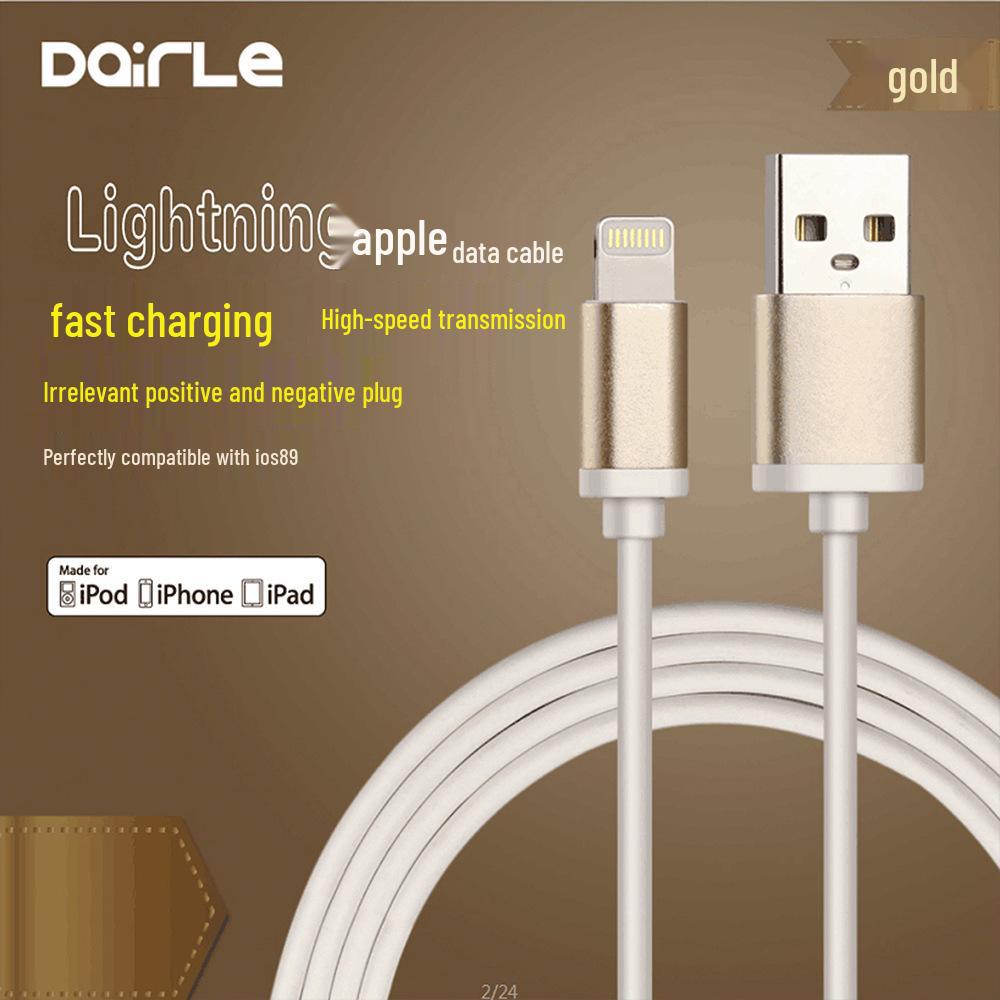 

MFI C48 Fast Charging Data Cable for iPhone Series - Cross-Border Preferred. Metal 1m (specify color)