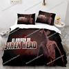 Set Biancheria da Letto Stampa 3D Siren Head Singolo Gemello Matrimoniale Queen King Size Set Letto per Camera da Letto Adulti Bambini Copripiumino