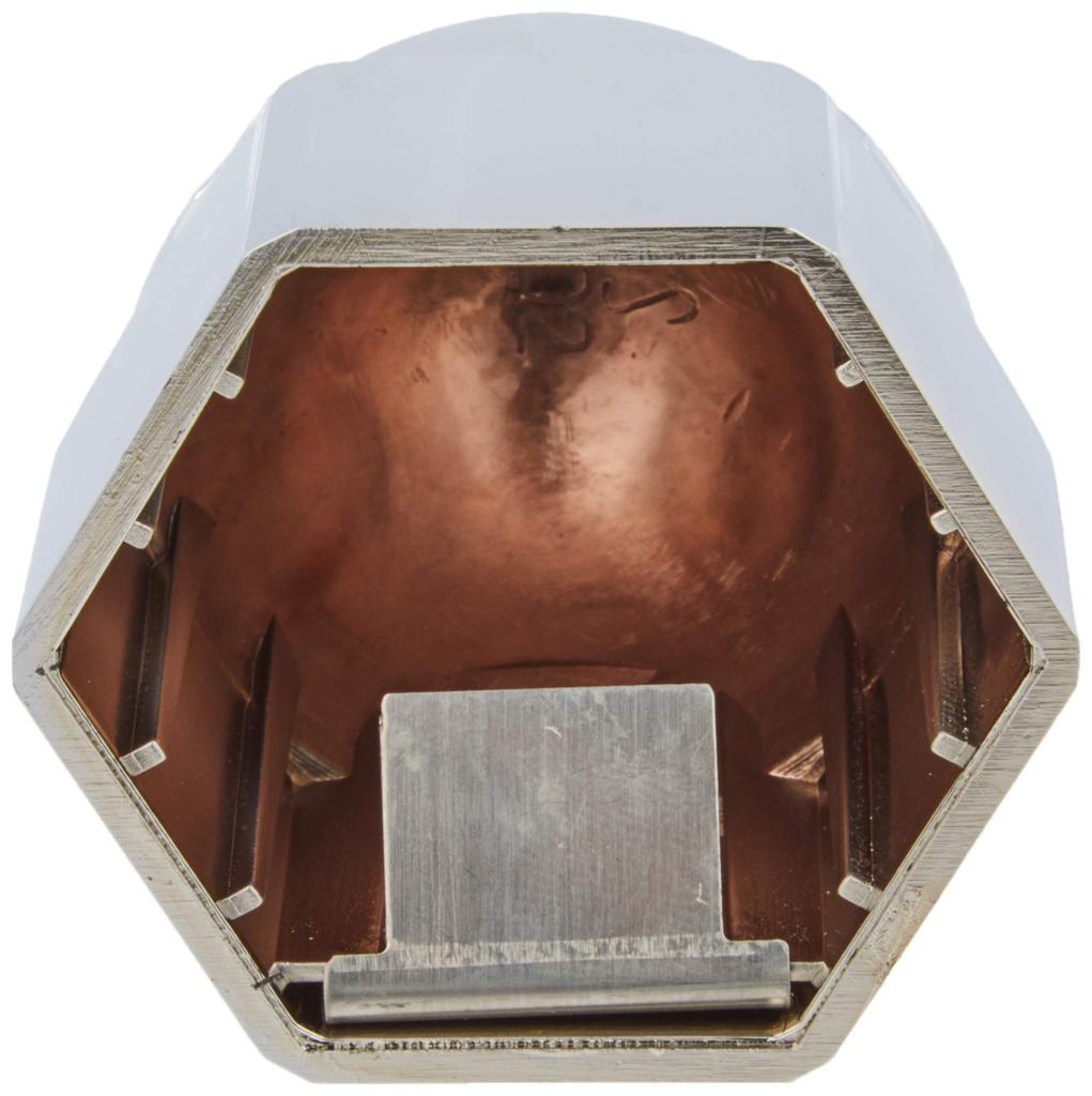 Tsuchiya Yac Y-67 Interior Supplies, Decorative Cap, For Rear Use, Resin, 1.6 inches (41 mm), Pack of 6