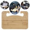 Quitoka Bamboo Car Steering Wheel Table Tray Desk (Made of Bamboo (43cm*30cm*1.5cm))