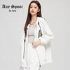 ANY SPOOR Women's 2025 Spring Mid-length Hooded Cardigan Sweatshirt