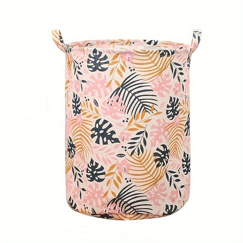 Foldable Fabric Laundry Basket Clothes Hamper Storage Bin for Home Toy Organizer