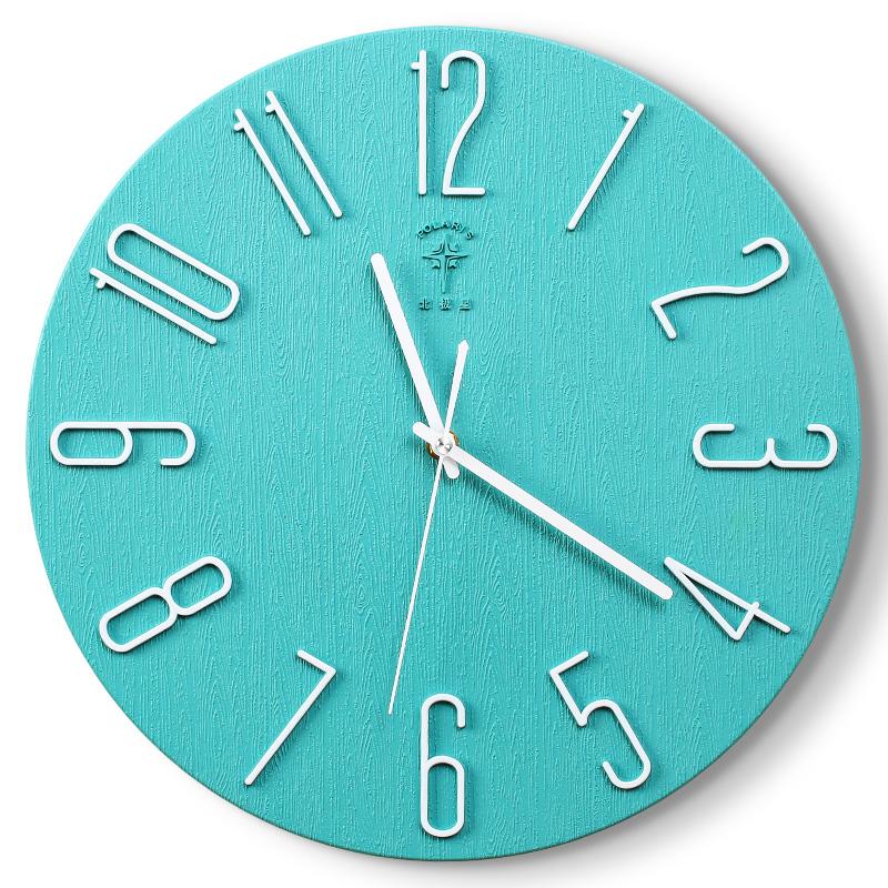 Creative Chinese Style Wall Clocks Modern Art Mural Metal Luxury Wall Art Round Bedrooms Relogio De Parede Ornaments Home Decor