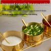 Modern Stainless Steel Seasoning Jar & Rack Set
