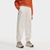 FILA Original Classic Minimalist Comfortable Skin-Friendly Pocketed Cuffed Casual Pants Women pants Cloud-Mushroom-White F11W549607FWT