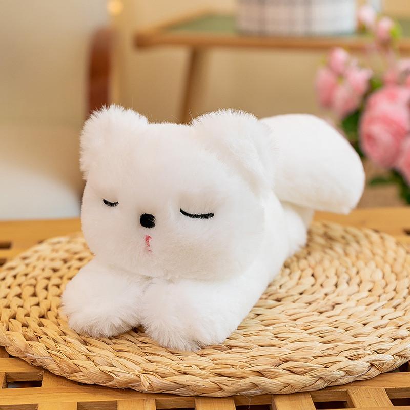 Plush Cartoon Animal Toys Fox Stuffed Dolls Zoo Souvenir Kids Birthday Gift
