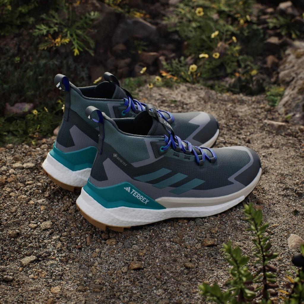 Обувь для треккинга Adidas Terrex Free Hiker 2 0 Gore-Tex Wanderschuh aurora-ivy teal grey-three