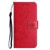 For Xiaomi Redmi 15 4G (EU) (171mm) Case Wallet Stand Imprinted Butterfly Flower PU Leather Phone Cover
