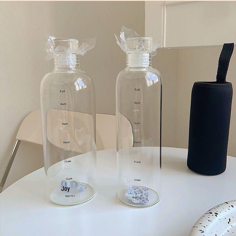 High-Value Leak-Proof Cup: Unisex Car-Mounted Transparent Plastic Water Cup