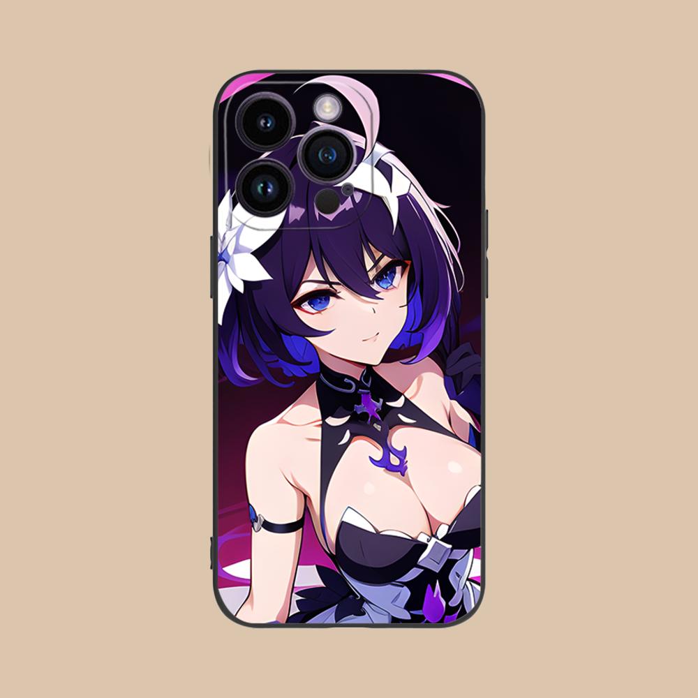 HSR Seele Matte TPU Mobile Phone Case for iPhone 17 16 15 14 13 12 11 X XR XS 8 7 Air Pro Max Plus Mini Colorful Cover