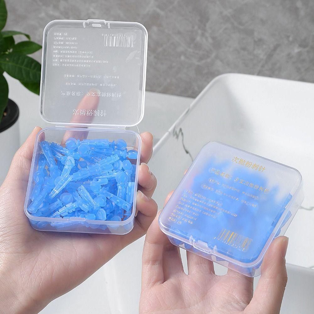 50 ks/krabička Odstraňovač černých teček Jednorázová jehla na akné Profesionální péče o pleť Nástroj na odstraňování černých teček Extraktor na pupínky Jehly na akné