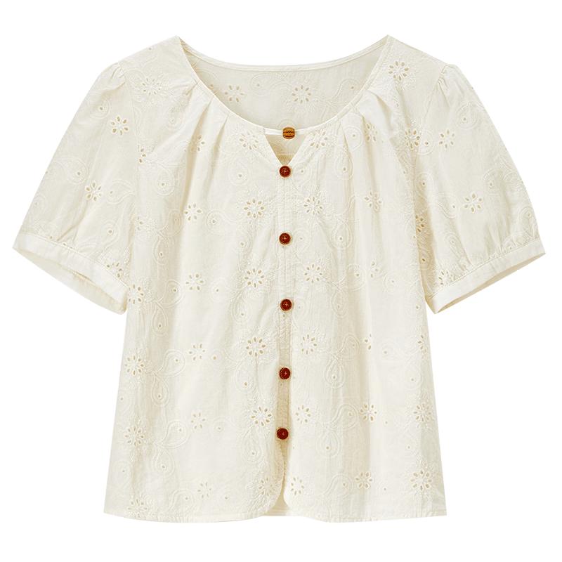 Madeira Embroidery Air Blouse for Women