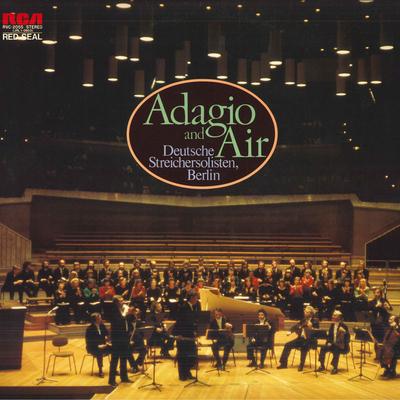 LP Record DEUTSCHE STREICHERSOLISTEN BERLIN,  - Adagio And Air RVC2055 RCA Japan Classical Used